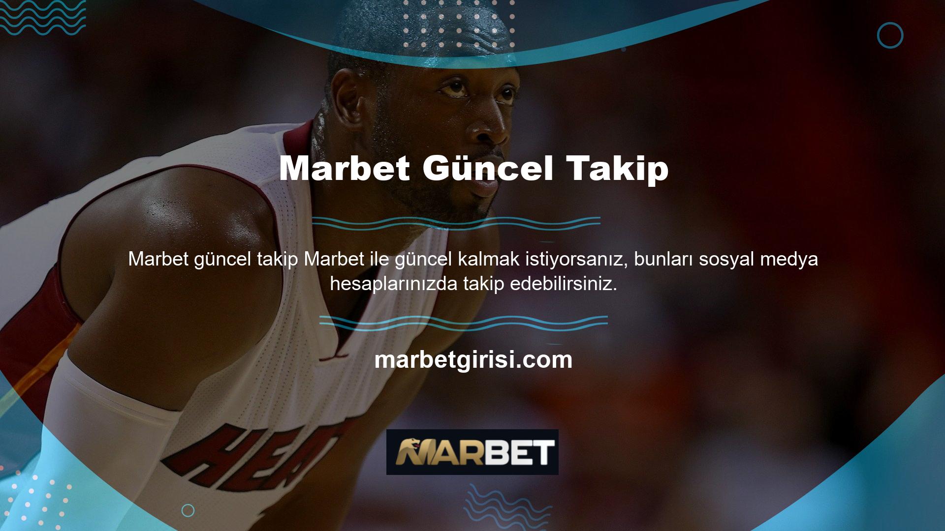 Ayrıca web sitesini sosyal medya hesaplarınızda takip edebilir, Marbet ile iletişime geçebilir veya bir temsilciyi telefonla arayabilirsiniz